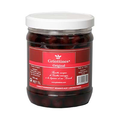 [01010381] 15% GRIOTTINE CHERRIES WITH KIRSCH EXCISE TAX INCLUDED 1L