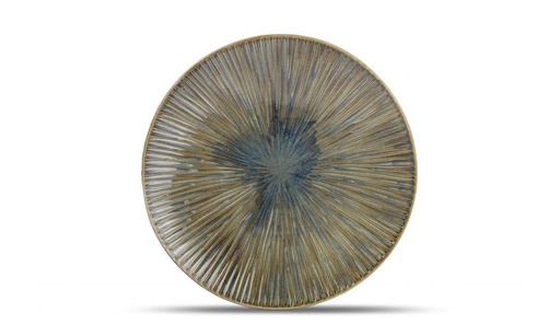[57663612] F2D FOREST HALO BLUE/GREEN DINNER PLATE 28CM - 605072