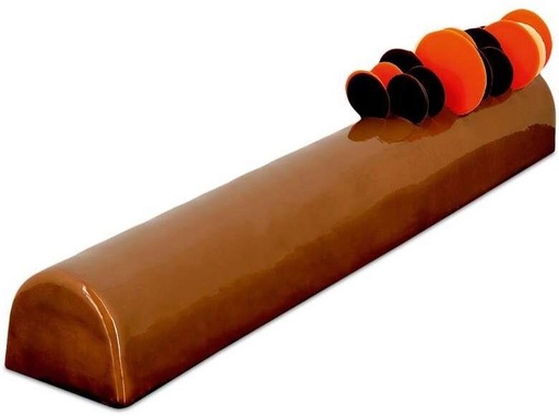 [08074066] BU2020 STANDAARD PVC BLOKVORM 50X6X5CM 12 STUKS