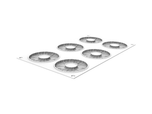 [51661492] SILIKOMART MOULE SILICONE TUTÙ 24 N°6 Ø7,5 H0.8CM