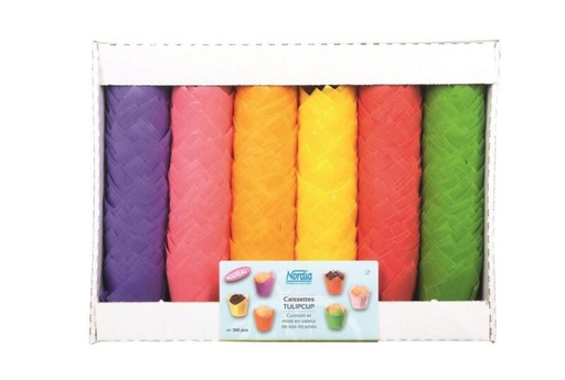 [41801994] BLISTER 300 TULIPCUP MINI 35/55MM 6 COLORS ASSORTMENT