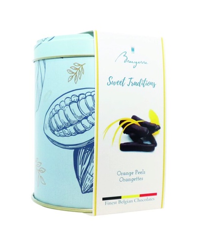 [11040264] BRUYERRE BOITE METAL ORANGETTES FONDANT 100GR 8X100GR