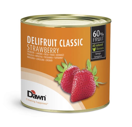 [01060119] DAWN DELIFRUIT CLASSIC AARDBEI 2,7KG