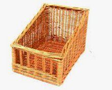 [50626014] RIETEN PISTOLETMAND 38X40 BOVENKANT H16CM ACHTERKANT H27CM=STUK