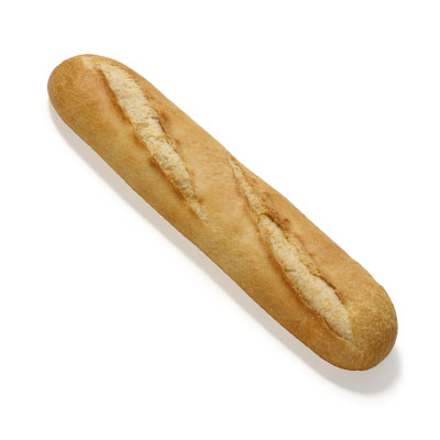 [02060022] DAUPHINE 2103107 HALVE WITTE STOKBROOD 27CM 50X125GR