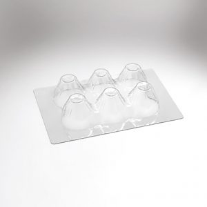 [08057816] 074123 PCB EGG BOX MOLDS FOR 10 SUBJECTS 15.5X10.5 CM H.4 CM 10PCS ***S/CD***