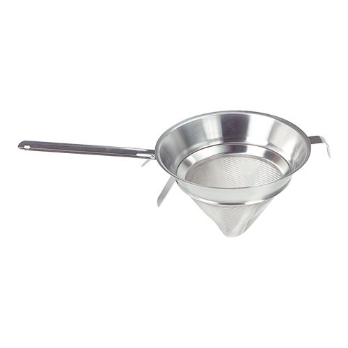 [55071338] INOX KEGELVORMIG SAUCE/PUNTZEEF 18/10 DIAM 21CM METALLISCHE CANVAS