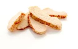 [02100629] ❄️5MM IQF HALAL ROAST CHICKEN SLICES 1KG