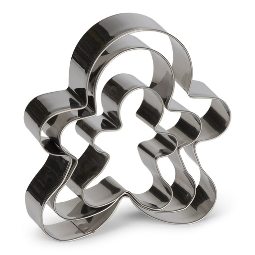 [57658952] PATISSE SET 3 KOEKJESUITSTEEKERS PCES "MANELE" 6-8-10CM - HUISHOUDEN