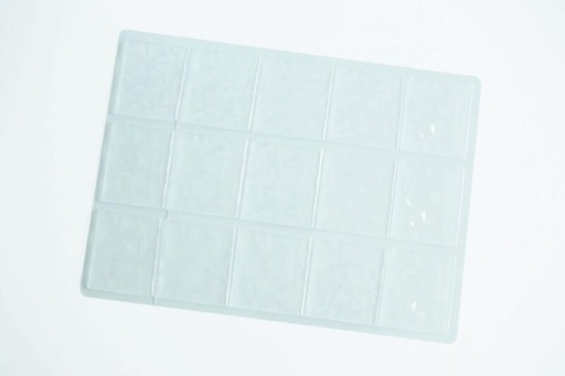 [08056039] PCB Blisters origami rechthoek tips of 60 empr. 8,5x7,5 cm 4 stuks *** s / cd ***