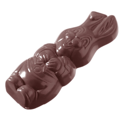 [70409390] CARAQUE HARE CHOCOLATE MOLD CW1310 2X8 -- 11GR