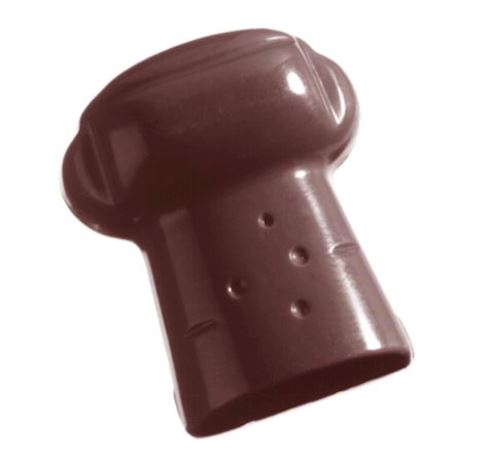 [70410589] CHOCOLATE MOLD CHAMPAGNE CORK CW110313.5X27.5CM 3X8**9GR