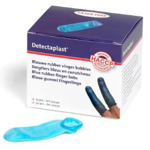 [70410539] DETECTAPLAST DOIGTIER EN CAOUTCHOUC 25 PCES