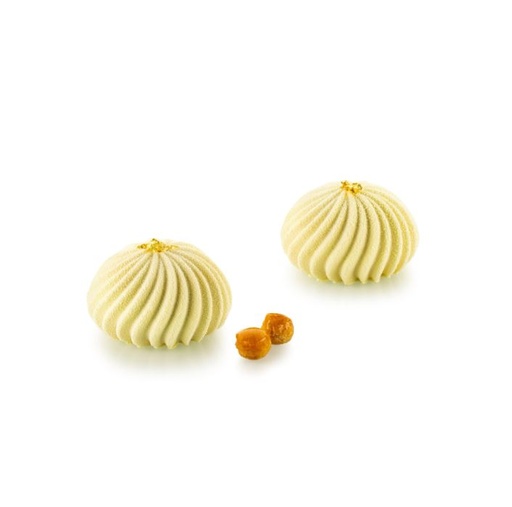 [51661506] SILIKOMART SILICONEVORM MINI WAVE 6AFDRUK Ø7,3CM H4,1CM VOL 105ML