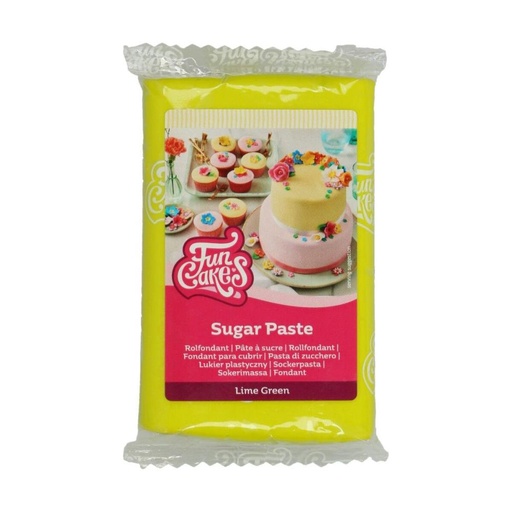 [70407363] FUNCAKES LIME GROENE SUIKERPASTA 250GR
