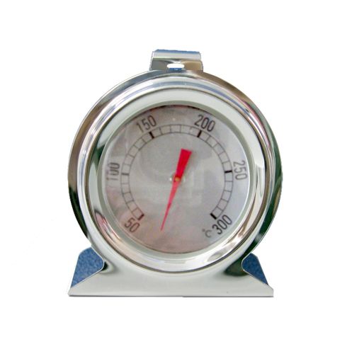 [52902042] ALLA STAINLESS STEEL OVEN THERMOMETER DIAL WITH HOOK +50° TO +300°