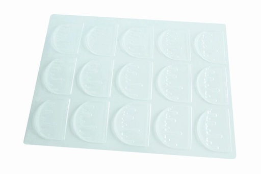[08056376] 036130 PCB BLISTERS FONDANT TIPS 8.25X6.8 CM 4PCS ***S/CD***