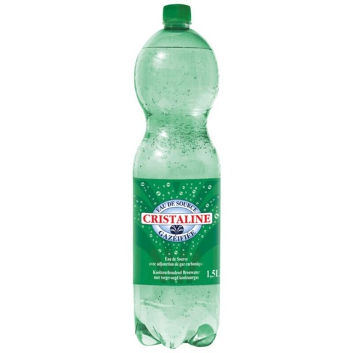 [06100477] BOISSON CRISTALINE EAU **PETILLANTE** 6 X 1.5L