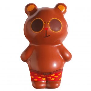 [08057698] 074005 PCB MOULDS TEDDY THE BATHERS FOR 10 PIECES 2 DESIGNS 13.4X8.2 CM 20PCES ***S/CD***