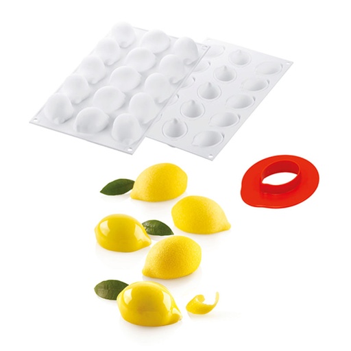 [51657451] SILIKOMART VORM LIMONE 30 55 X 38MM H 27MM VOL 30ML