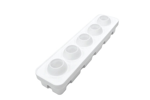 [51657232] SILIKOMART MELA CILIEGIA PESCA PEACH-APPLE MOLD DIAM 60 H 55MM + SUPPORT