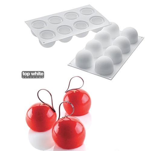 [51657210] MOULE SILIKOMART TRUFFLES 120 Ø  62MMH 52MM VOL 120ML