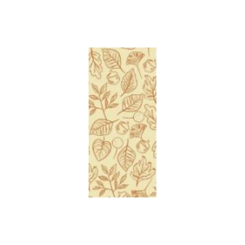 [08055006] 2046281 AUTUMN LEAF TRANSFER 30X40CM 12PCS ***S/CDE***