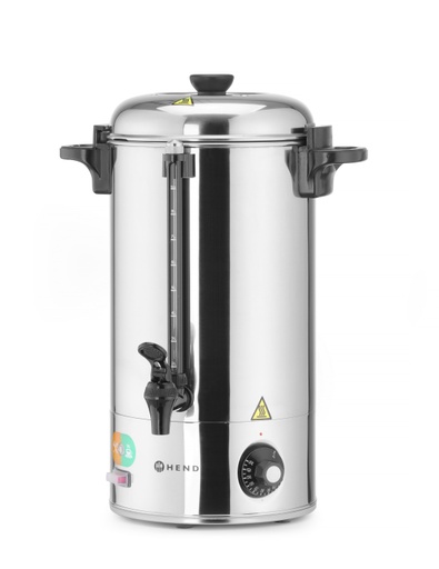 [60511069] HENDI DISTRIBUTEUR BOISSONS CHAUDES INOX 9L SIMPLE PAROI 2200W