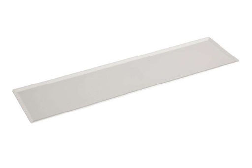 [53302064] PLATEAU PLEXI BLANC "SMOKE" 60X15CM H5MM