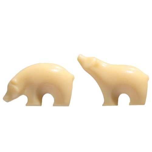 [08056304] 087141 PCB LITTLE BEARS CB ON THE ICE FLOE 2 DESIGNS 4X2.95 - 4X2.4 CM 66PCES ***S/CDE***