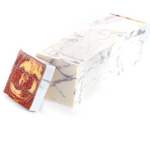 [08056852] 060881 PCB RECTANGLE CAKE MOLDS 25X7 CM H.7 CM 2PCS ***S/CD***