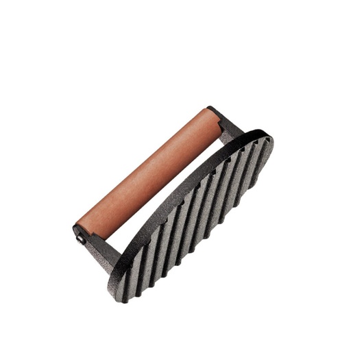 [60251574] KP FOOD PRESS PLANCHA AND BARBECUE CAST IRON OVAL 18 CM