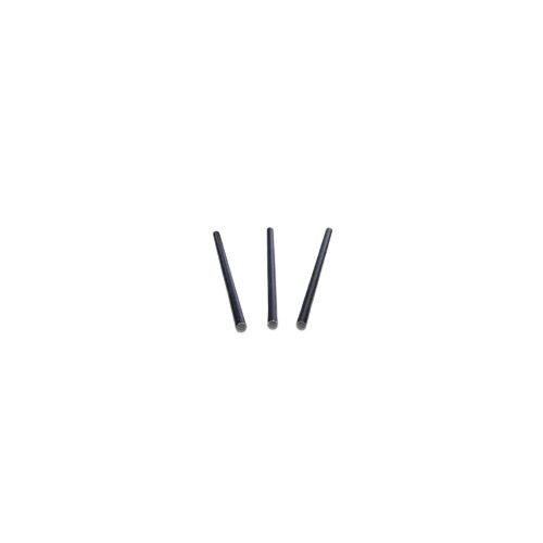 [25101152] RIGID BLACK PAPER COKTAIL STRAW 15CM/7.2MM PACK OF 250 PCES