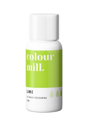 [08055936] COLOUR MILL LIME-LIPOSOLUBLE COLORANT 20ML