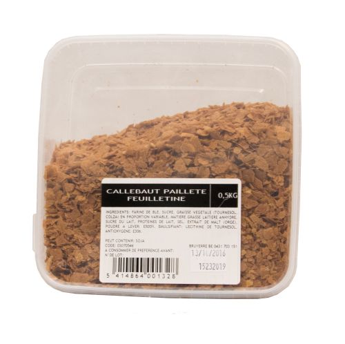 [03070546] CALLEBAUT PAILLETE FEUILLETINE 500G