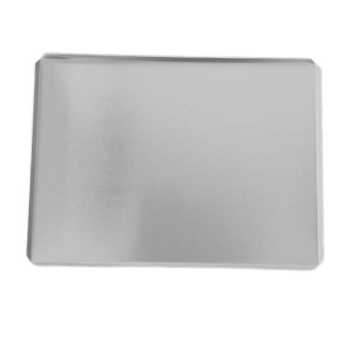 [53302210] SILVER ALUMINUM TRAY 37X27CM STRAIGHT EDGES