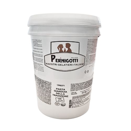 [07400012] PERNIGOTTI PASTE TRADITION GIANDUJA 5.5KG