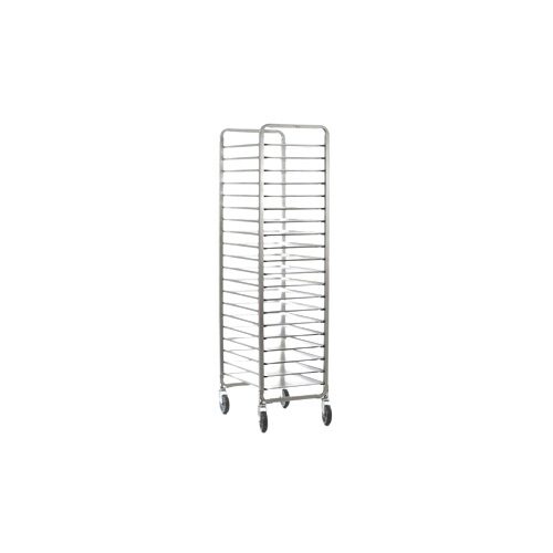 [55500297] ECHELLE PATISSERE 20 NIVEAUX 40 X 80 CM INOX SS ARRET- ESPACE ENTRE NIVEAUX 8CM