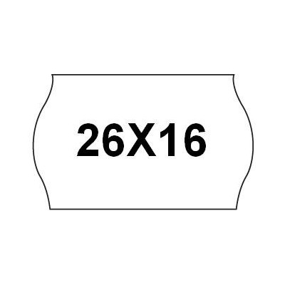 [37730235] PIERRET DETACHABLE LABELS 26X16MM 36 RLX OF 1000 LABELS