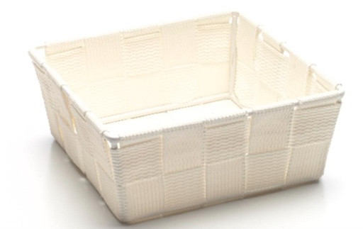 [60300335] SQUARE VANILLA RUSH BASKET 15CMX15CM