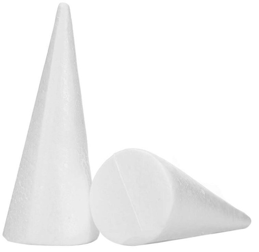 [53914118] CONE EN POLYSTYRENE DIAM 20CM HT 30CM