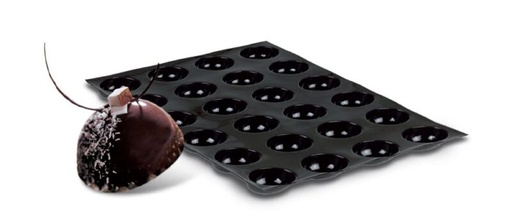 [70408492] *FF* FP-02593 FLEXIPAN® ORIGINE DEMI SPHERE 40X30CM 12EMP Ø8CM H4CM VOL 125ML