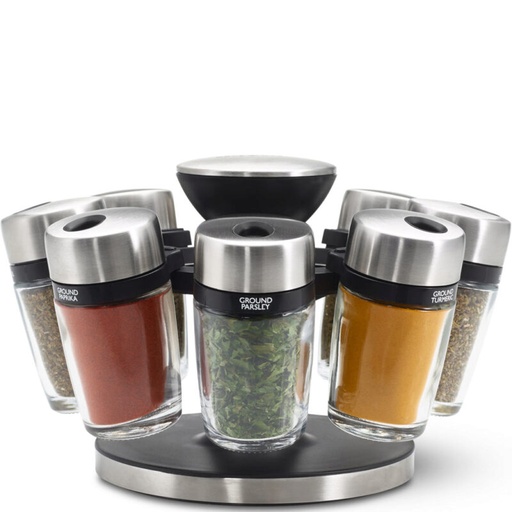 [50802208] COLE&MASON SPICE CARRY-ON 8 BOTTLES TURNSTILE