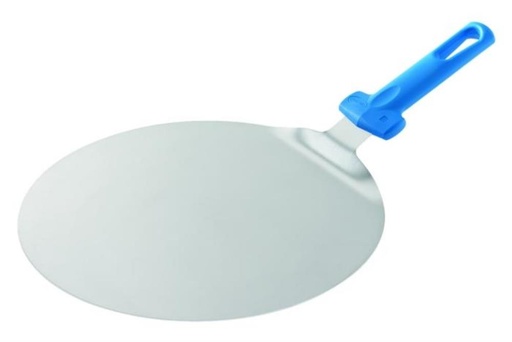 [50703937] ROND ALUMINIUM PIZZASCHEP DIAM 28CM KORTE STEELVENPAAL