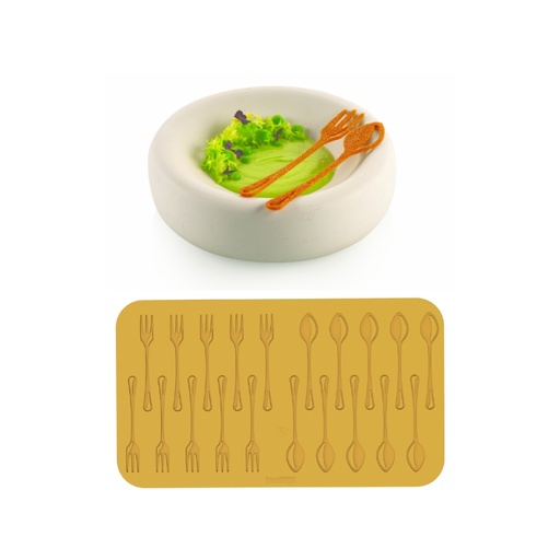 [00000626] SILIKOMART NATURAE PRO MOULE SILICONE COPERTO N.10 14X1,9XH0,2CM - N.10 14X2,7XH0,2CM