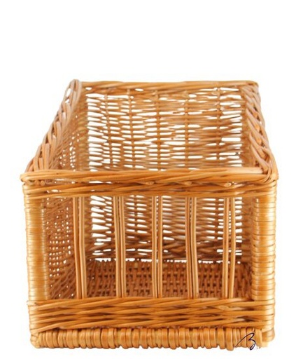 [50626010] PANIER OSIER A PISTOLET 28X40CM H/AV 16C H/AR 27CM